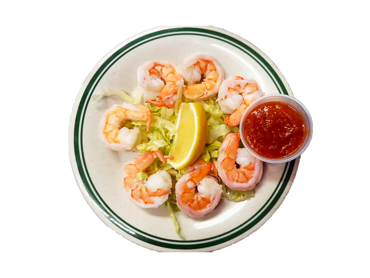Jumbo Shrimp Cocktail at New Ho Won，a Chinese Restaurant in Dumont